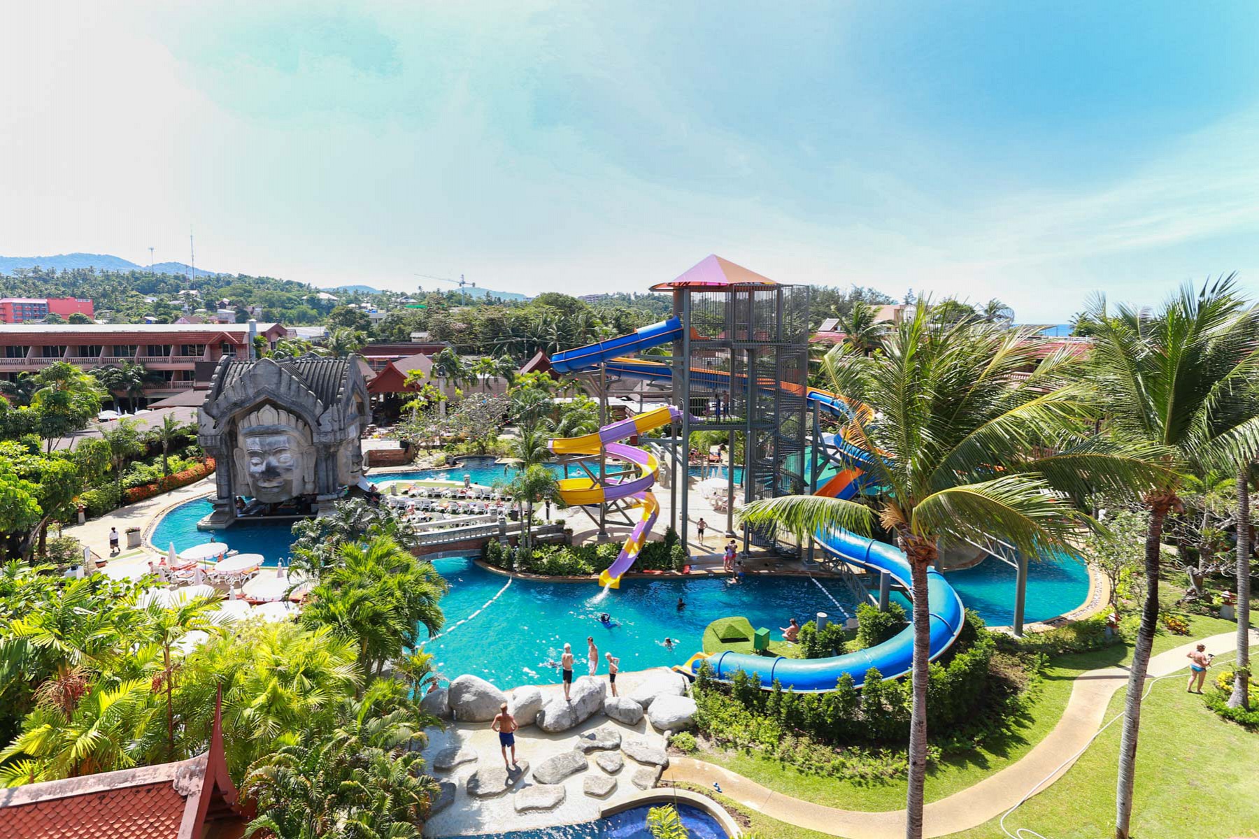 Giant Slippery Slip at Phuket Orchid Resort & Spa